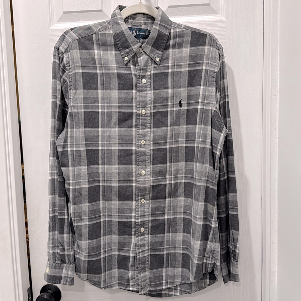 Polo Ralph Lauren Long Sleeved Plaid Button Down Shirt